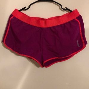 Like new Reebok running shorts size medium